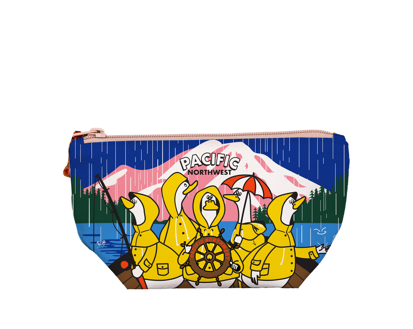 PNW Rain Duck Skyline Medium Pouch