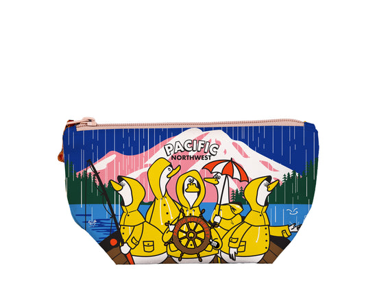 PNW Rain Duck Skyline Medium Pouch