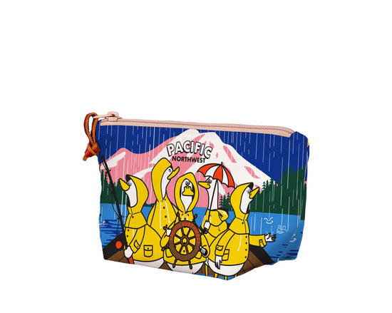 PNW Rain Duck Skyline Medium Pouch